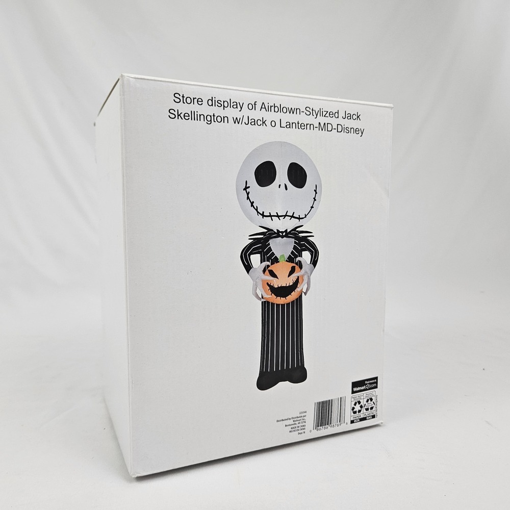 Halloween Nightmare Before Christmas 5FT Skeleton Jack Skellington Inflatable